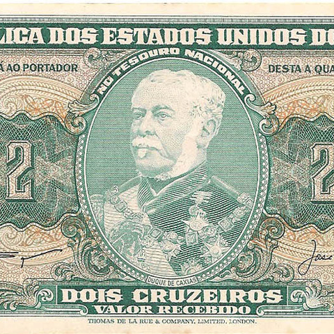 Бразилия, 2 крузейро, 1955 год (обмен)