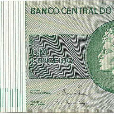 Бразилия, 1 крузейро, 1972-1980 гг. (цена от 10 штук)