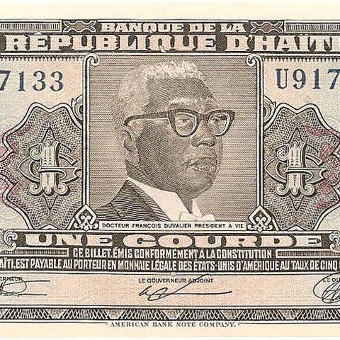 Гаити, 1 гурд, 1979 год (обмен)